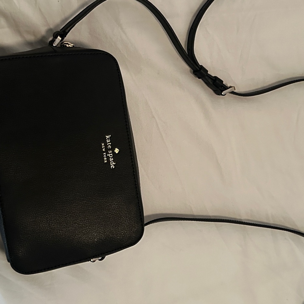 Kate Spade Black Leather Shoulder Bag